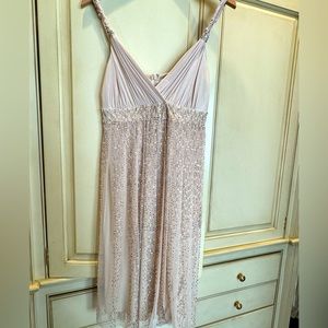 Bcbg dress , it's like a peachy pink color , worn once